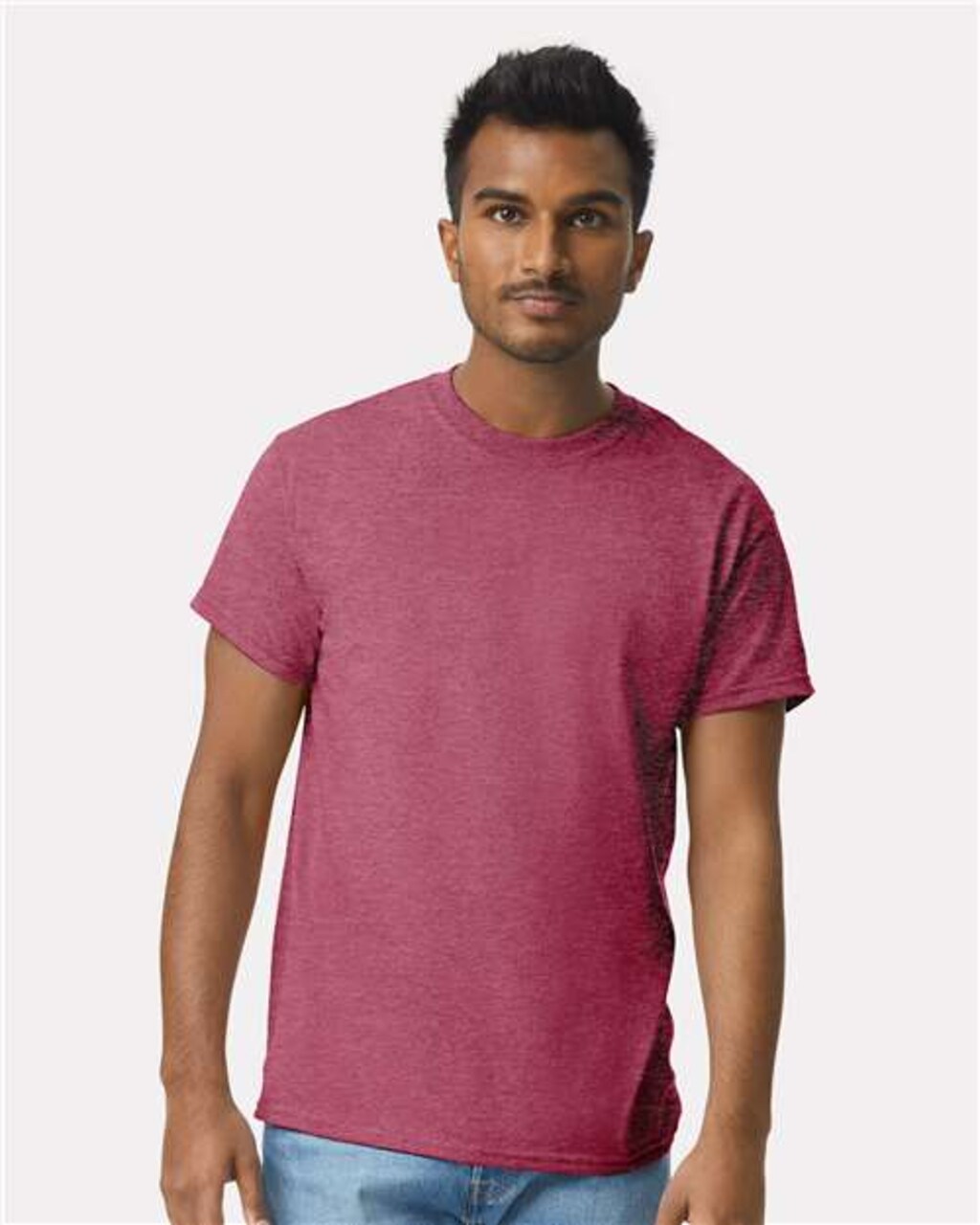 Ultra Cotton Crewneck Short Sleeve Unisex Tee For Casual Wear